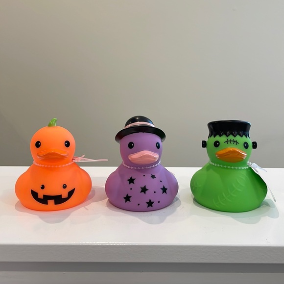 Target Bullseye Playground Jack-o-lantern, Witch, & Frankenstein Rubber Ducks - Picture 2 of 4